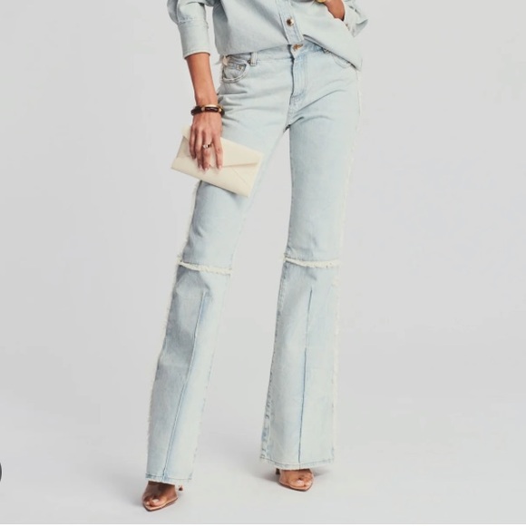 NWT RETROFETE Cillian Jeans Blue Dawn 29 - Picture 1 of 15